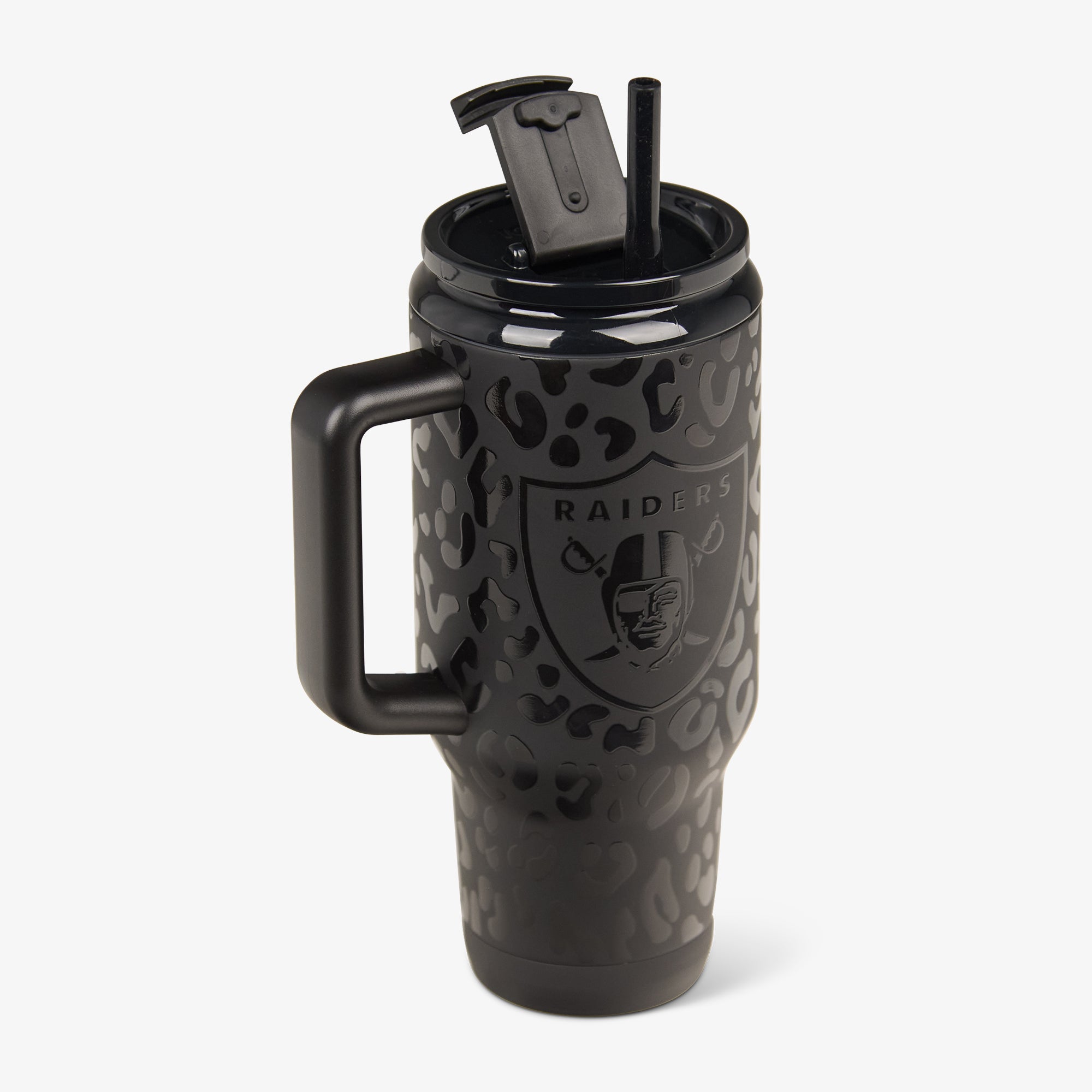 NFL 32 Oz Leopard Flip ‘n’ Sip Travel Mug - Image 51