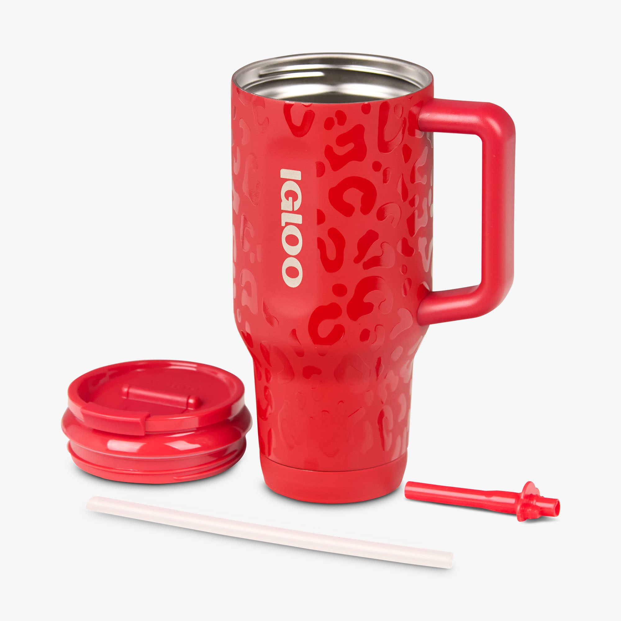 NFL 32 Oz Leopard Flip ‘n’ Sip Travel Mug - Image 66