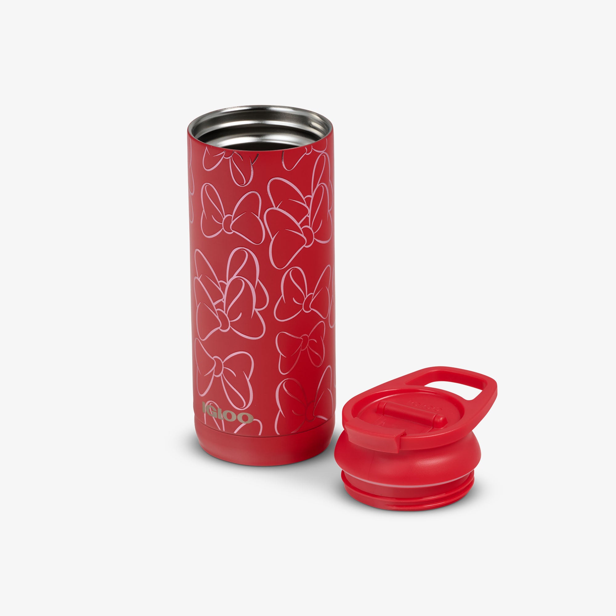 Disney Minnie Mouse Bow 16 Oz Flip ‘n’ Sip Tumbler - Image 3