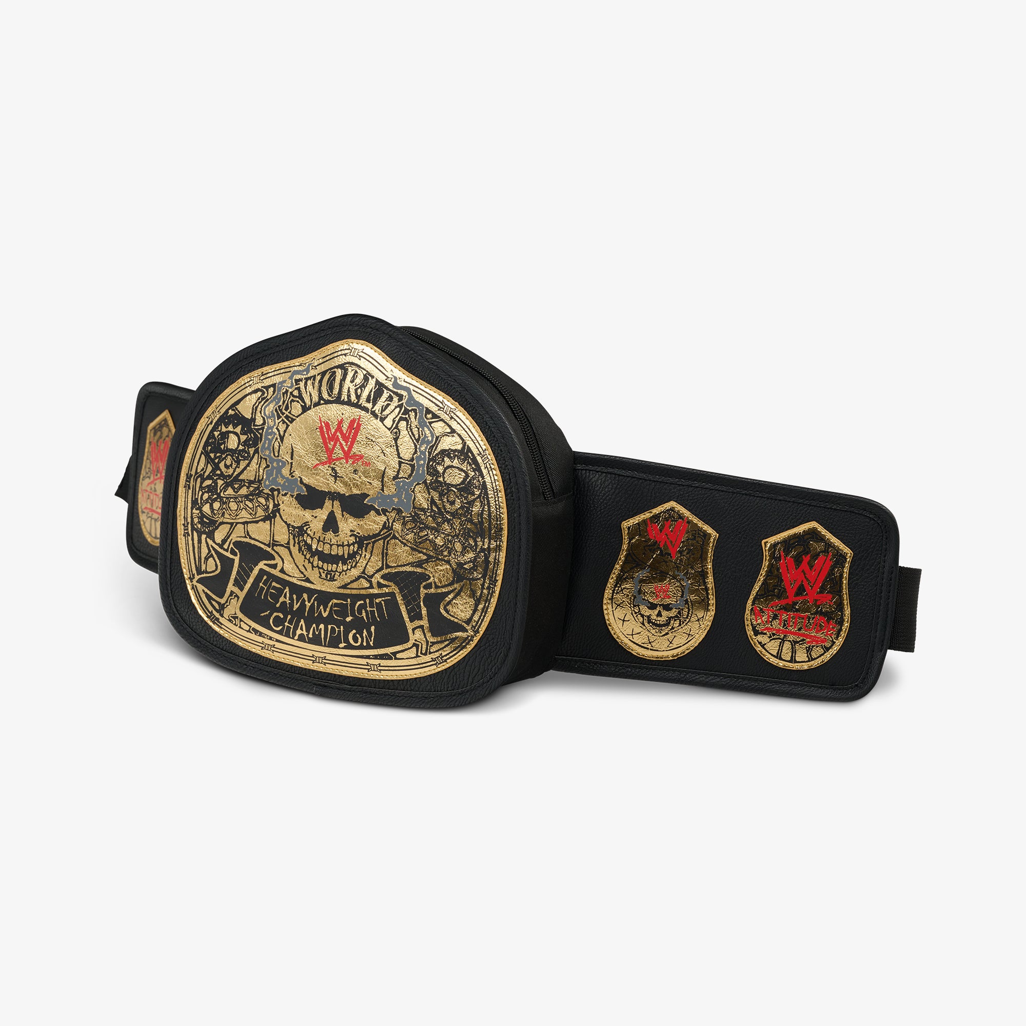 WWE "Stone Cold" Steve Austin Smoking Skull Championship Fanny Pack - Image 2