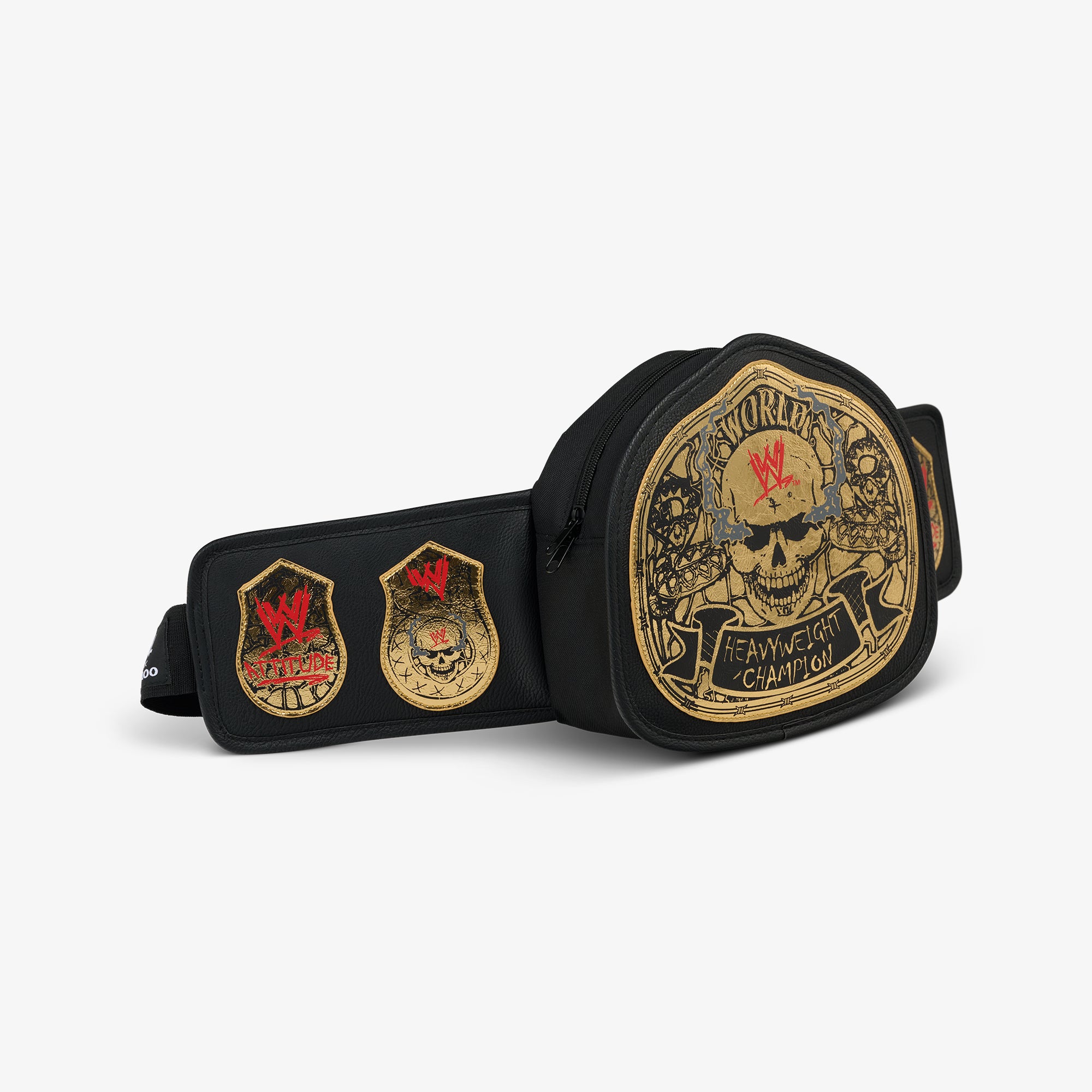 WWE "Stone Cold" Steve Austin Smoking Skull Championship Fanny Pack - Image 4