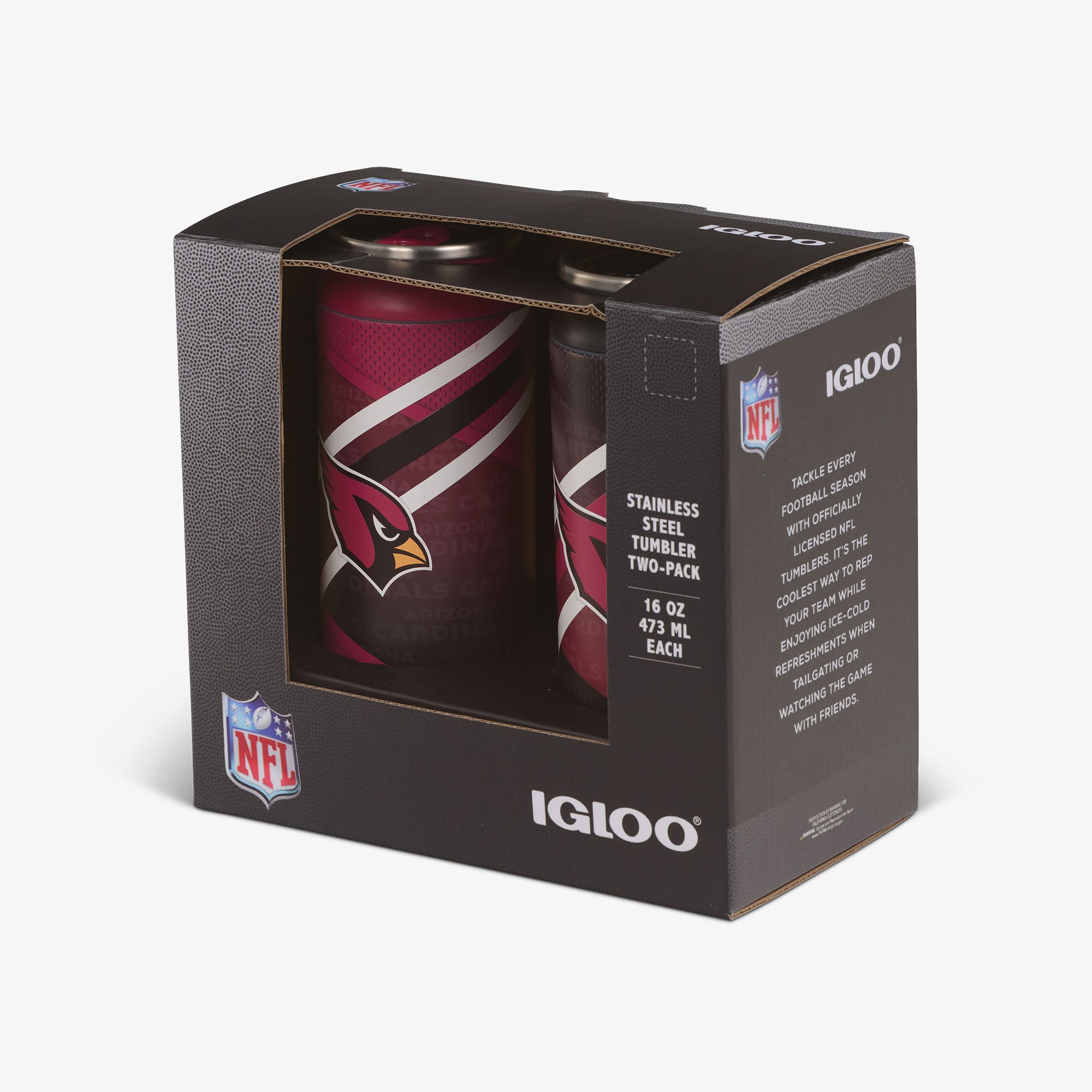 Arizona Cardinals Home & Away 16 Oz Can 2-Pack - Image 5