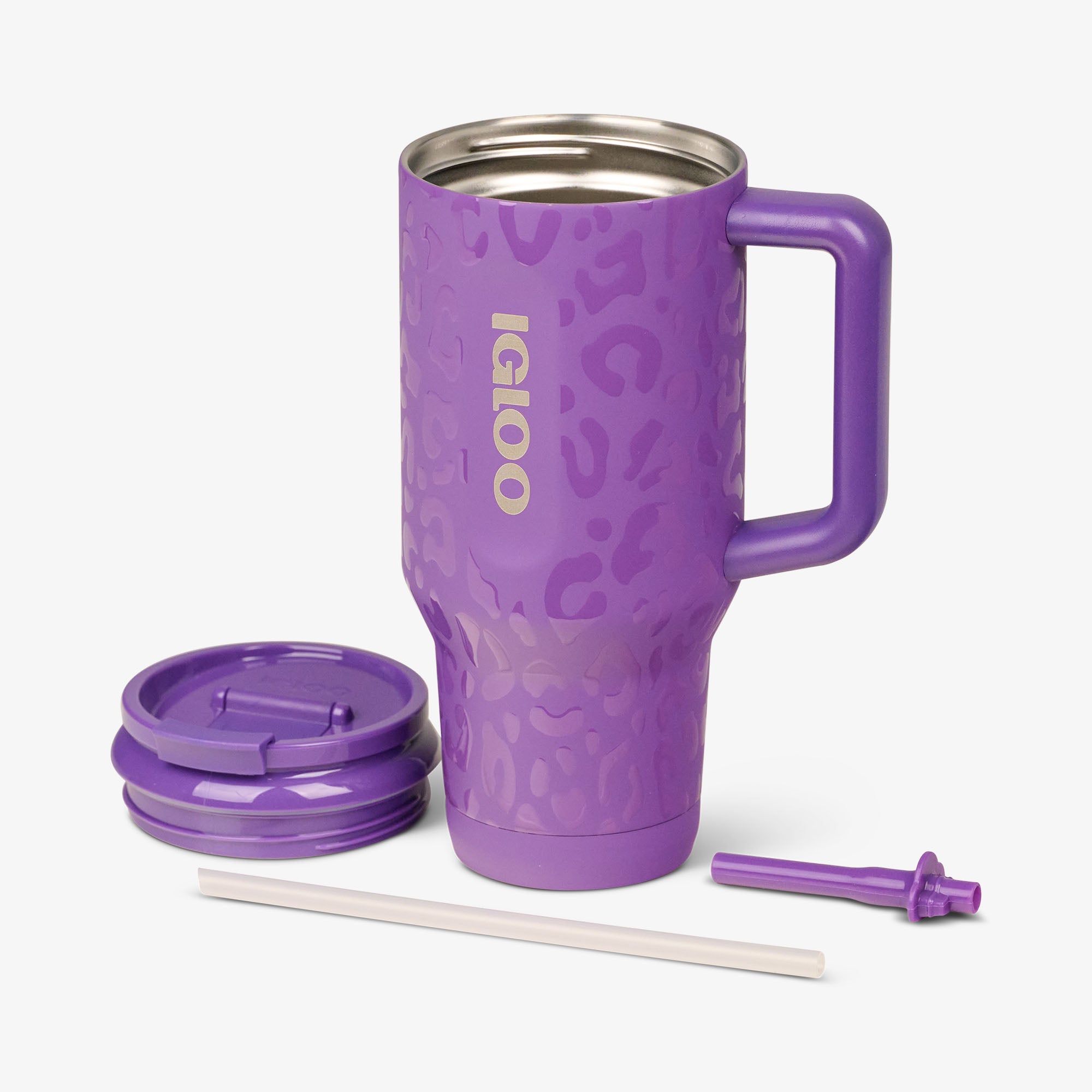 NFL 32 Oz Leopard Flip ‘n’ Sip Travel Mug - Image 38